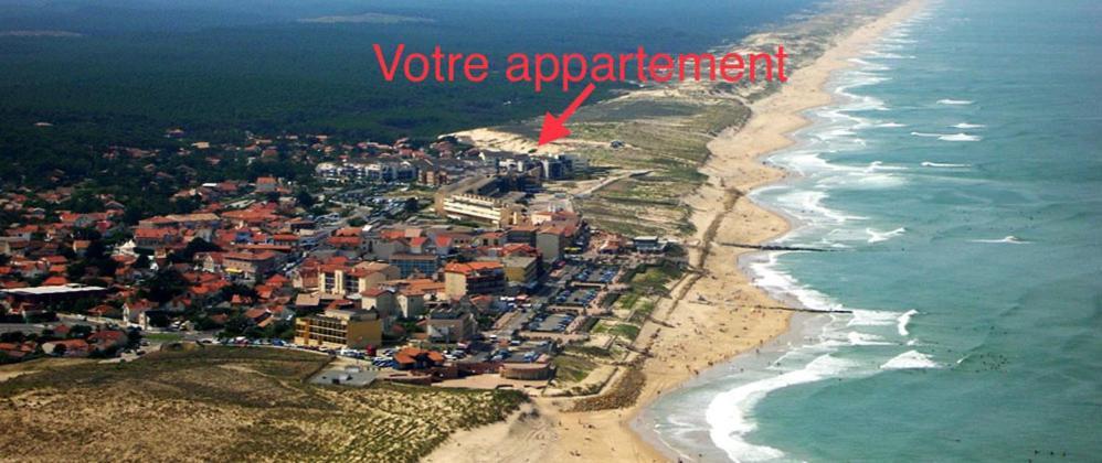 BELLE VUE OCEAN, 2 CHAMBRES, piscine, parking Lacanau Esterno foto